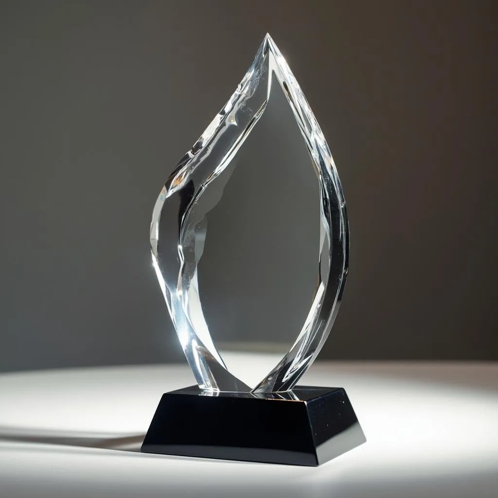 Innovation award trophy